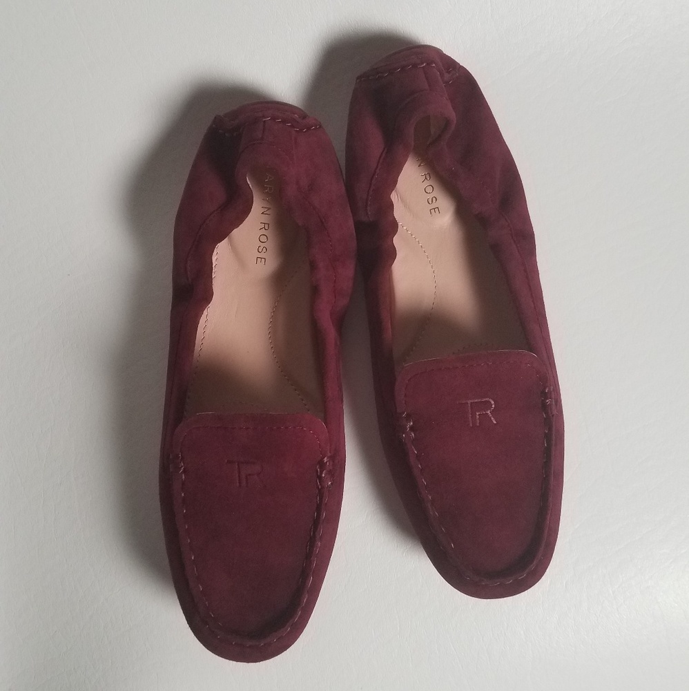 Taryn Rose Suede Driving Loafers